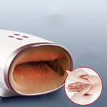 Heated Hand Massager - Soothing Heat Therapy (White)