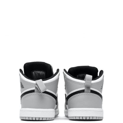 Air Jordan 1 Mid (TD) - Light Smoke Grey/Black/White