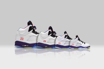 Air Jordan 5 Retro (TD) "Alternate Bel-Air" - White/Ghost Green