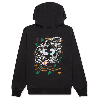 Lover's Embrace Hoodie - Black