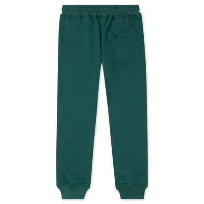 La Fleur D'Oranger Embroidered Pant - Green