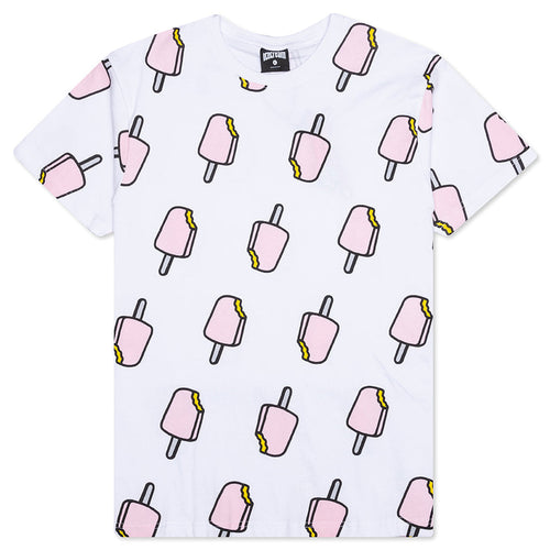 Pop S/S Tee - White