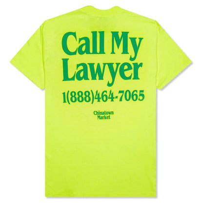 Chinatown Lawyer T-Shirt - Yellow