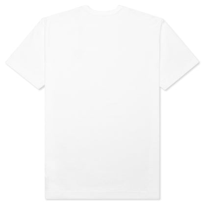 Women's Black Emblem Heart Sketch Tee - White