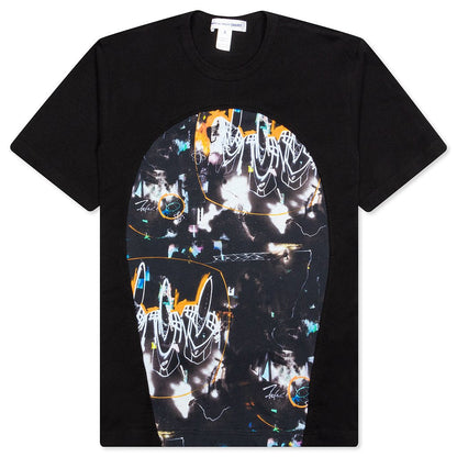 Comme Des Garcons SHIRT x Futura Print A Tee - Black