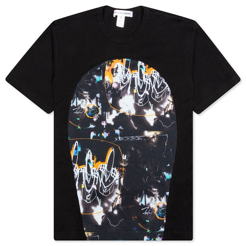 Comme Des Garcons SHIRT x Futura Print A Tee - Black