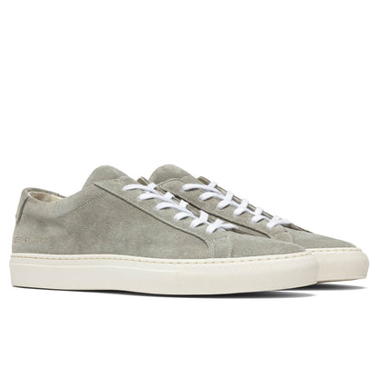 Original Achilles Low Suede Contrast Sole - Grey