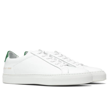 Retro Low - White/Green