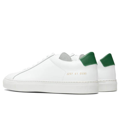 Retro Low - White/Green