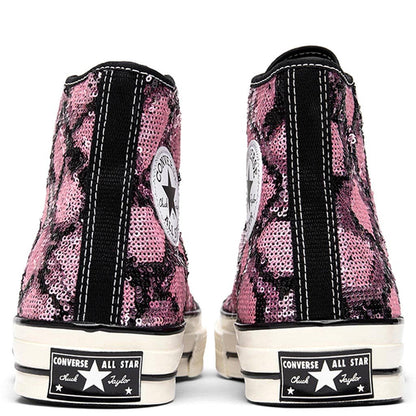 All Star 70 Hi 'Sequins'- Light Orchid/Egret/Black/Lilac