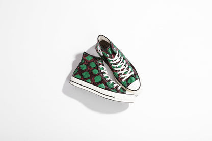 All Star 70 Hi 'Sequins' - Red/Green/Egret/Red/Yellow