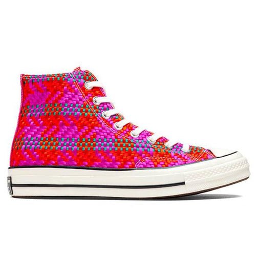 Chuck 70 Hi - Cherry Red/Pink Pop/Egret Hearts