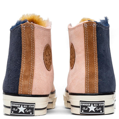 Chuck '70 Hi - Navy Blue/Baby Pink
