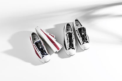 Converse x Jack Purcell Ox Takahiro the Soloist - Black/White/Garnet Rose