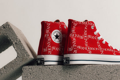 Converse x JW Anderson All Star Chuck 70 Grid Hi - Flame Scarlet/White