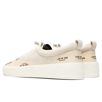 Fear Of God 101 Lace Up Sneaker - Bone/Cream/FOG Print