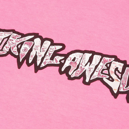Actual Visual Guidance L/S Tee - Pigment Dyed Neon Pink
