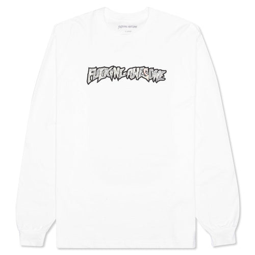 Actual Visual Guidance L/S Tee - White