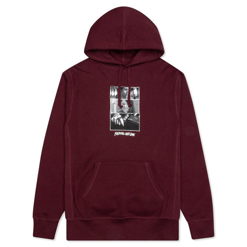 Nail Hoodie - Maroon