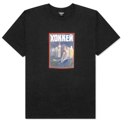 Nik Stain Tee - Black