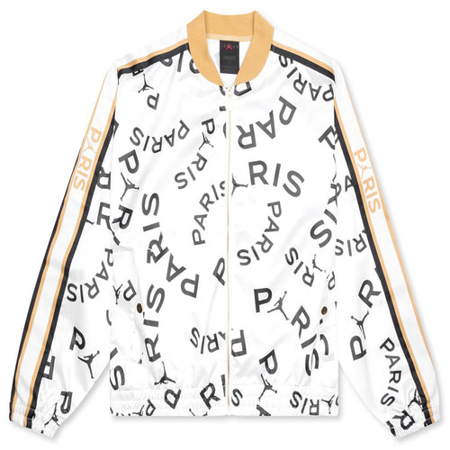 Jordan x Paris Saint-Germain Track Top - White/Club Gold