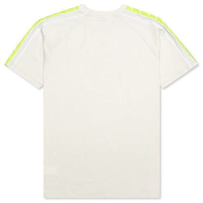 222 Banda Dobrev T-Shirt - Grey Vapor/Green Lime
