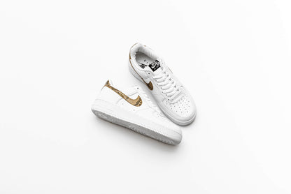 Air Force 1 Low Retro PRM QS 'Ivory Snake' - White/Elemental Gold/Dark Hazel