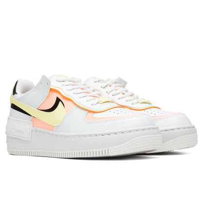 Women's Air Force 1 Shadow - Summit White/Crimson Tint