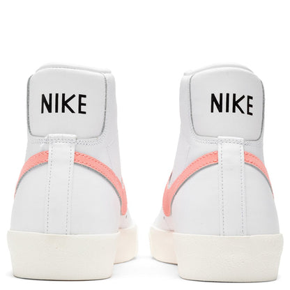 Women's Blazer Mid '77 - White/Atomic Pink/Hyper Crimson