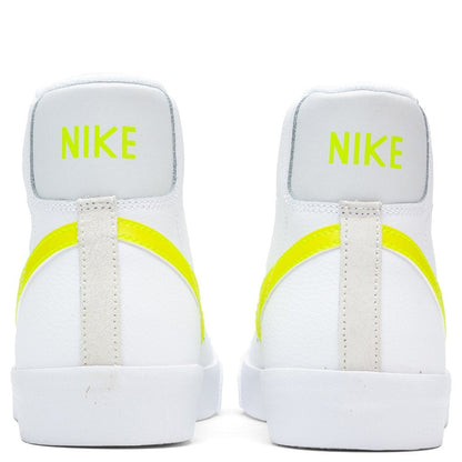 Women's Blazer Mid '77 - White/Lemon Venom/Pure Platinum/Fossil