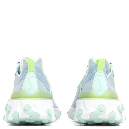 Women's React Element 55 - White/Frosted Spruce-Barely Volt