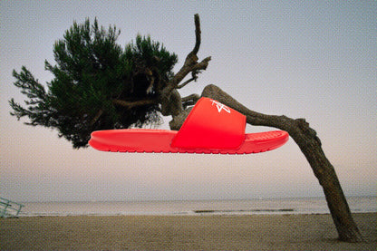 Nike x Stussy Benassi - Habanero Red