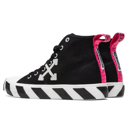Mid Top Sneaker - Black/White