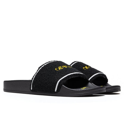 Towel Slider - Black/Yellow
