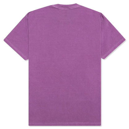Vile Pigment Dye T-Shirt - Wine