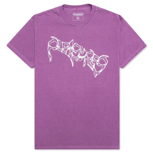 Vile Pigment Dye T-Shirt - Wine