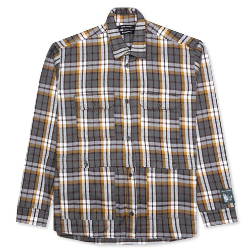 Flannel Shirt - Grey