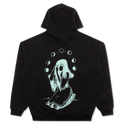 Siberiaism Moon Cycle Hoodie - Black