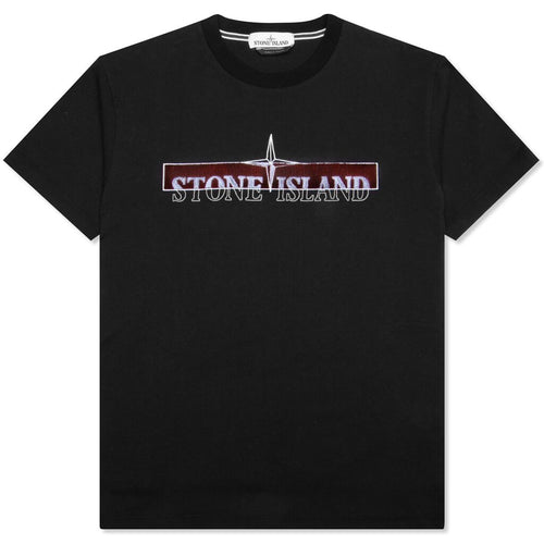 3D Thread Institutional S/S T-Shirt - Black