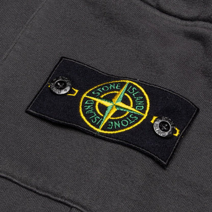 Cotton Fleece Cargo Pants - Steel Grey