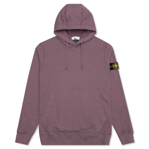 Cotton Hooded Sweatshirt - Magenta