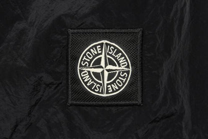 Nylon Metal Swimming Shorts - Black