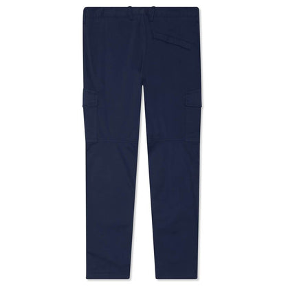 Stretch Gabardine Pants - Marine Blue