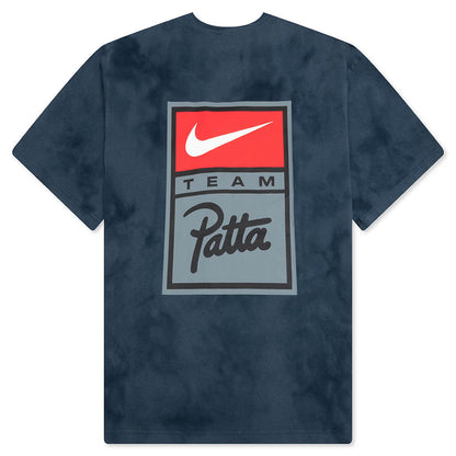 Nike x Patta T-Shirt - Squadron Blue/Deep Ocean/Dark Obsidian