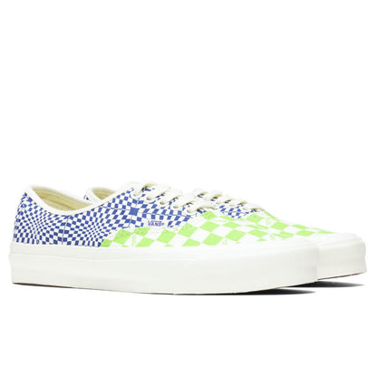 OG Authentic LX - Logo Check/Lime Punch/True Blue
