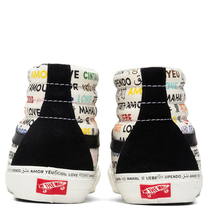 Sk8-Hi VLT LX "Love" - Multi/Marshmallow